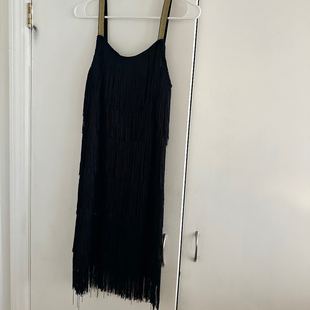 Black Flapper Dress